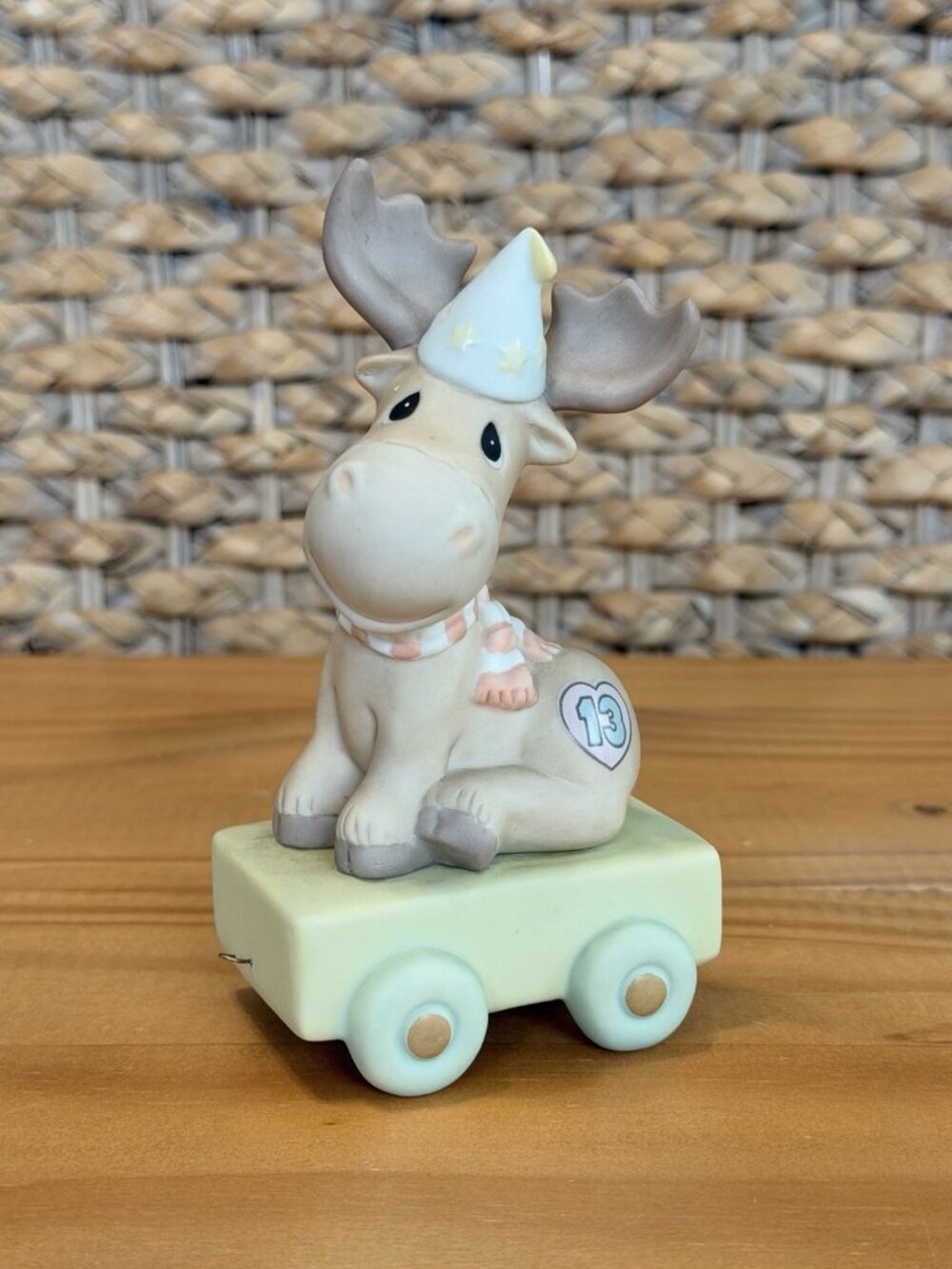 Precious Moments Birthday Train 13 You Mean the Moose To Me w/BOX